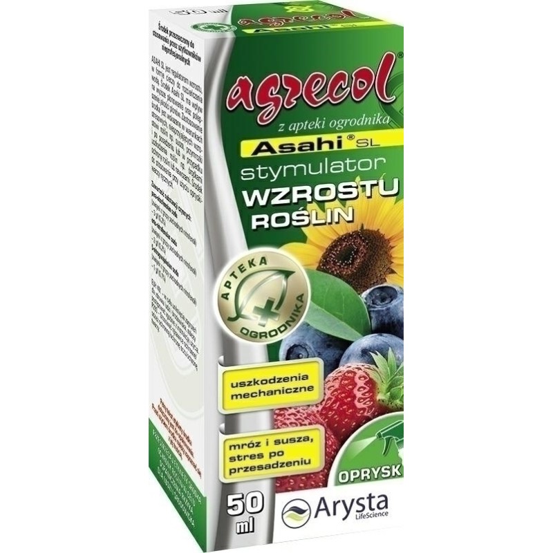 ASAHI SL 50ml AGRECOL STYMULUJE WZROST I PLONOWANIE