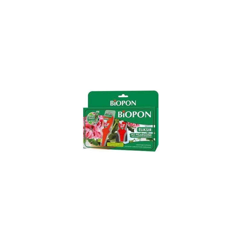 BIOPON Eliksir do pelargonii i innych roślin balkon. 540ml PROMOCJA