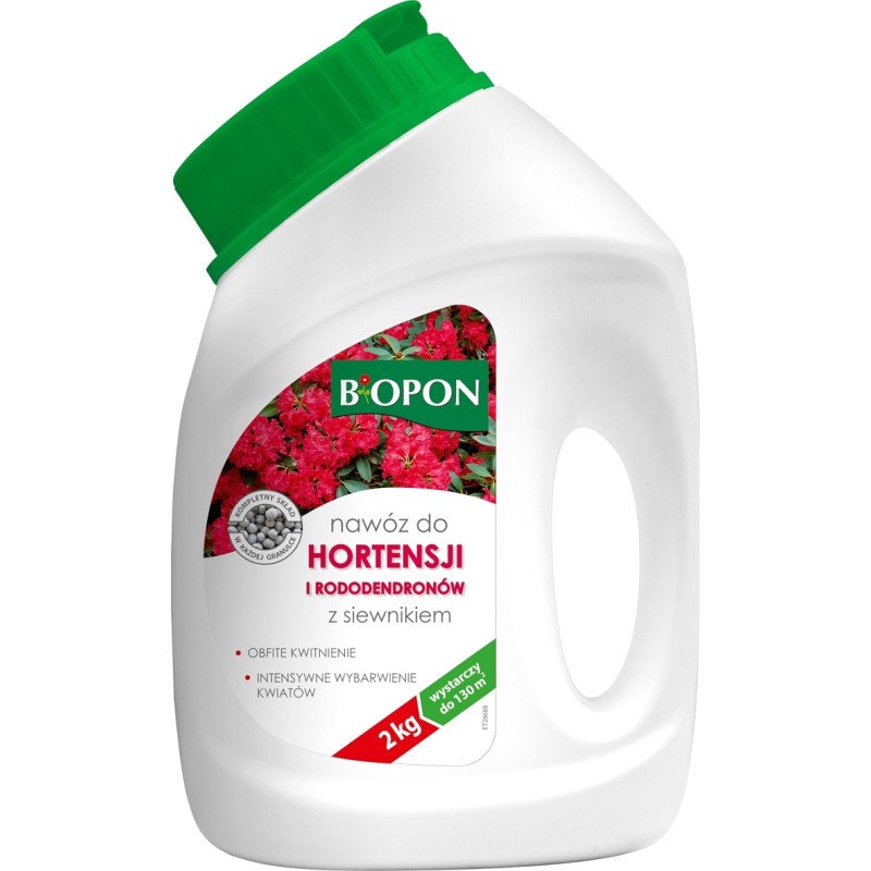 BOPON nawóz do hortensji i rododendron ów z siewnikiem granulat 2kg