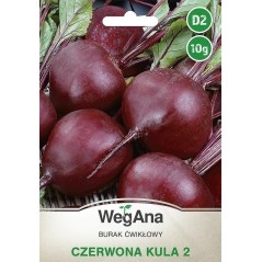 BURAK ĆWIKŁOWY CZERWONA KULA 2 10G WEGANA