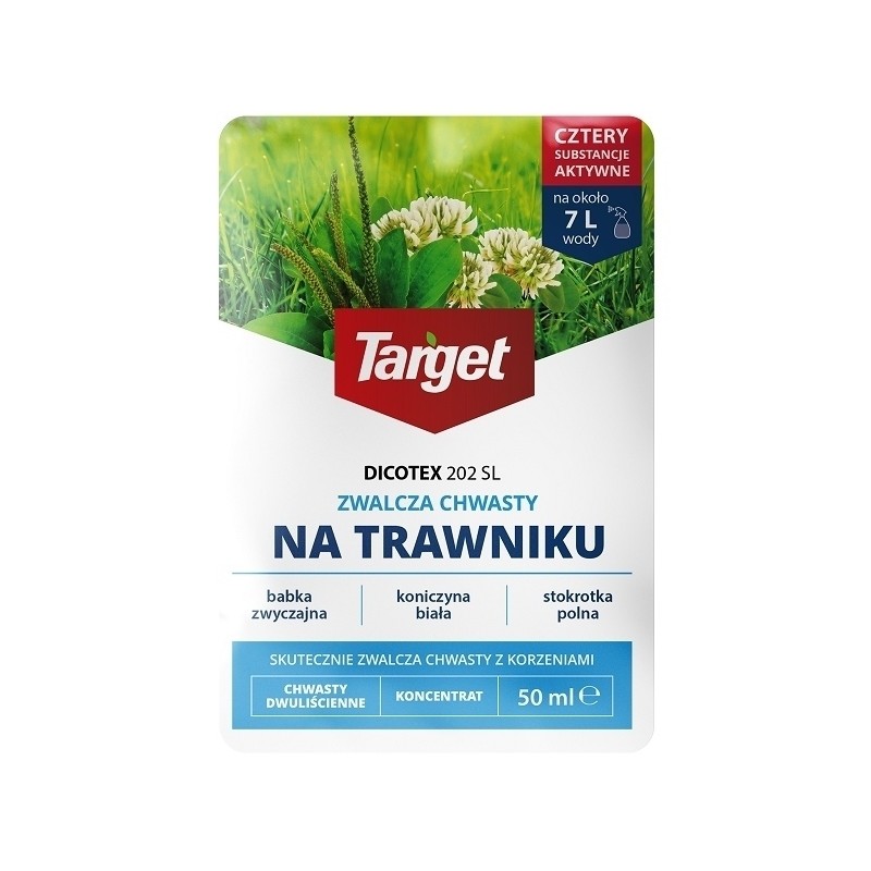 DICOTEX 202SL CHWASTY NA TRAWNIKU 50ML (10) (2520) ZWALCZA CHWASTY NA TRAWNIKU