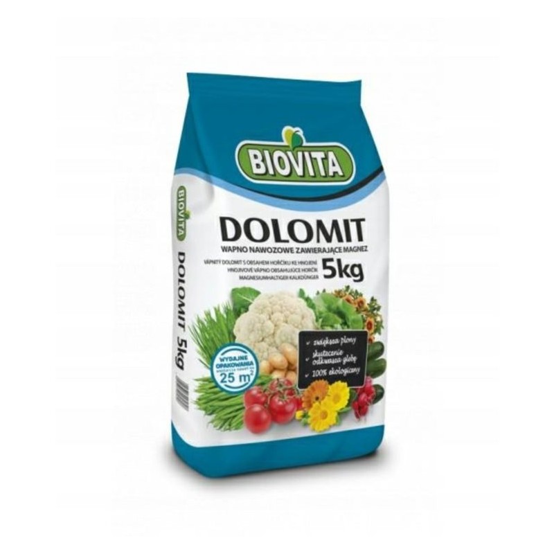 DOLOMIT WAPNO NAWOZOWE Z MAGNEZEM 5kg