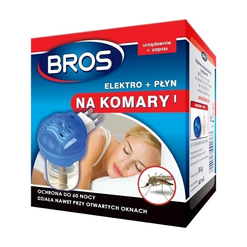 ELEKTRO NA KOMARY PŁYN BROS