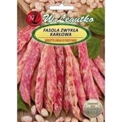 FASOLA SZPARAGOWA BORLOTTO 40g LEG. DWUBARWNA (NAKRAPIANA)