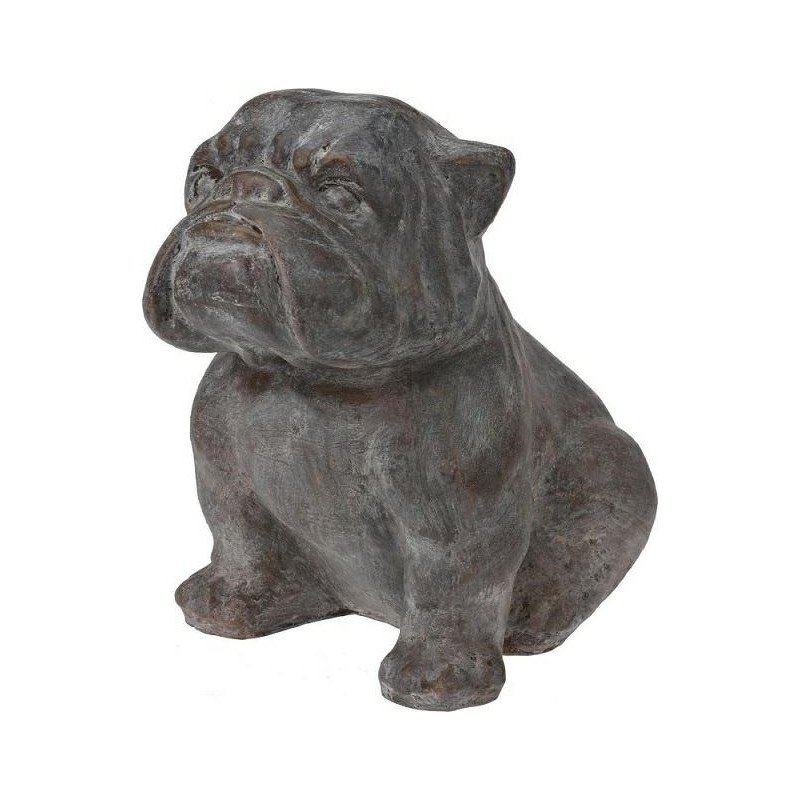 FIGURKA OGRODOWA PIES BULLDOG 33x42x42 KOOPMAN