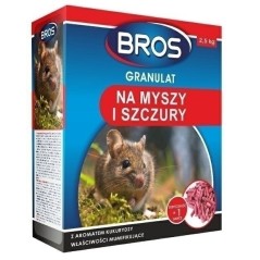 GRANULAT NA MYSZY I SZCZURY 2.5kg BROS