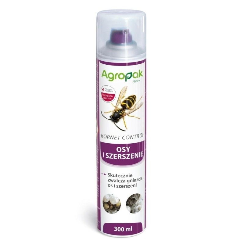 HORNET CONTROL 300ml AGROPAK ZWALCZA OSY I SZERSZENIE