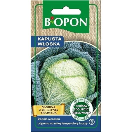 KAPUSTA WŁOSKA AUBERVILLIERS 1g BIOPON