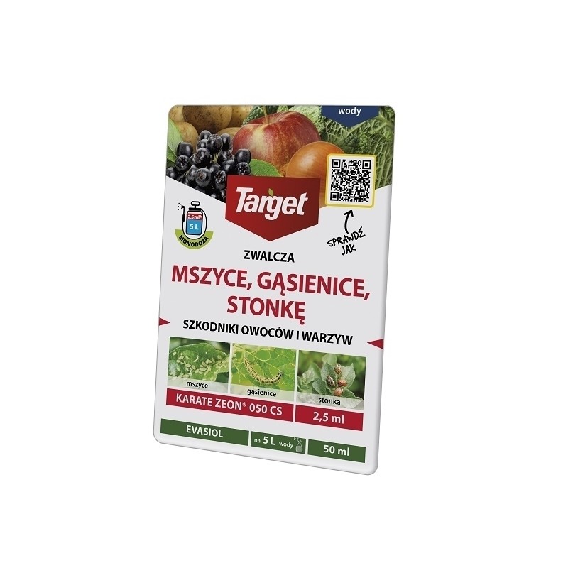 KARATE ZEON 050CS 50ml TARGET (10) GĄSIENICE I MSZYCE
