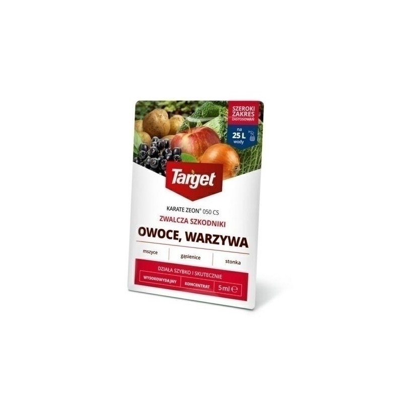 KARATE ZEON 050CS 5ml TARGET ZWALCZA MSZYCE OWOCE. WARZYWA (16)