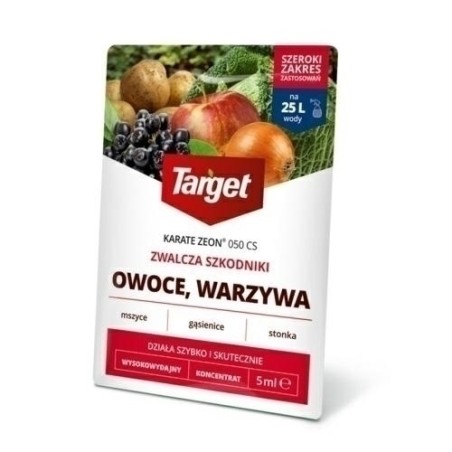 KARATE ZEON 050CS 5ml TARGET ZWALCZA MSZYCE OWOCE. WARZYWA (16)