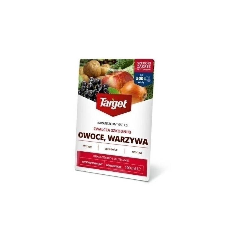 KARATE ZEON 050CS 100ml TARGET ZWALCZA MSZYCE OWOCE. WARZYWA