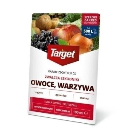 KARATE ZEON 050CS 100ml TARGET ZWALCZA MSZYCE OWOCE. WARZYWA