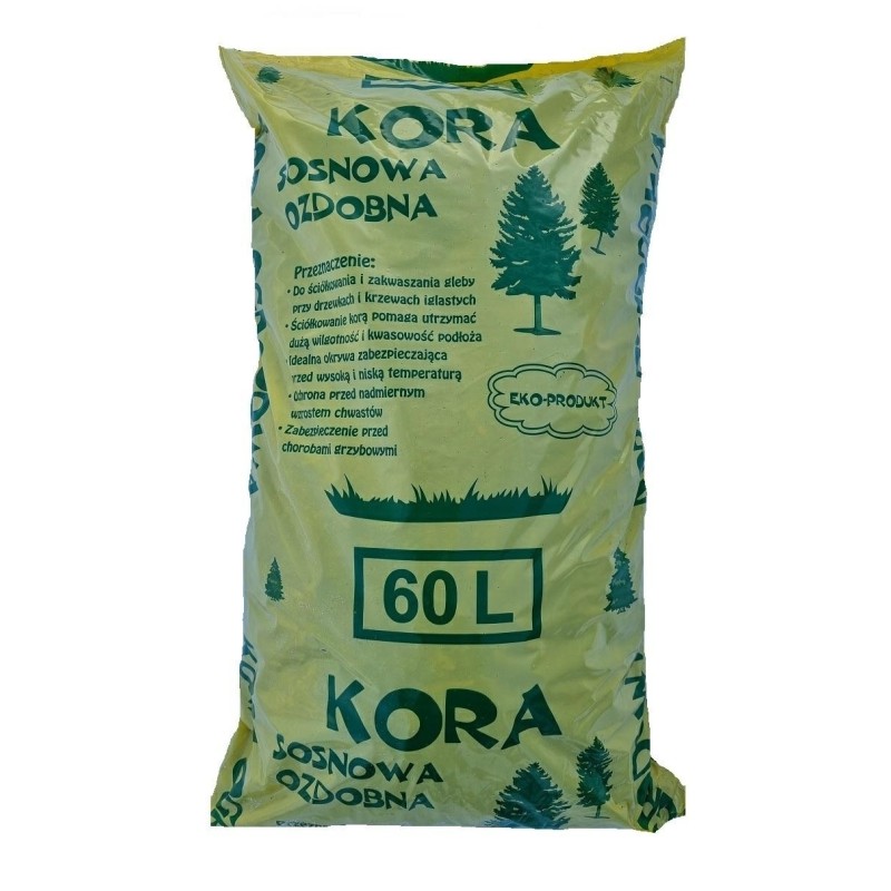 KORA SOSNOWA FRAKCJA II TOCICKI 60L (60) (1800) Kora sosnowa 3060mm 60l