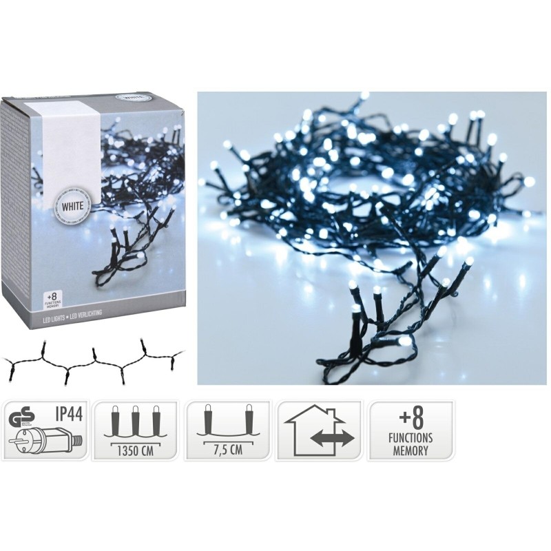 ŁAŃCUCH LEDOWY 180szt. LED BIAŁY ZEW. KOOPMAN