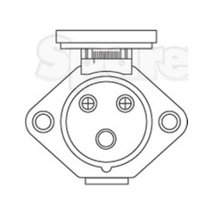 Gnizdo elektryczne-4pin