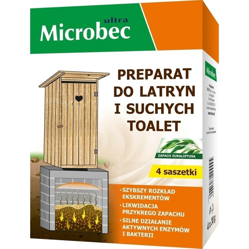 MICROBEC 30g4szt DO LATRYN I SUCHYCH TOALET BROS