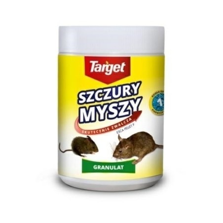 NA MYSZY I SZCZURY GRANULAT 150g ZWALCZA GRYZONIE TARGET (6)