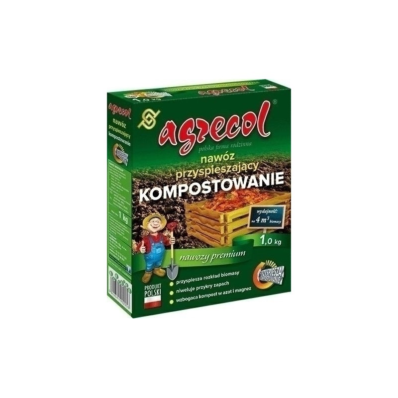 NAWÓZ AGRECOL DO PRZYSP.KOMPOSTU 1kg