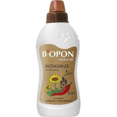 NAWÓZ BIOPON BIOHUMUS UNIWERSALNY 0.5l NATURAL