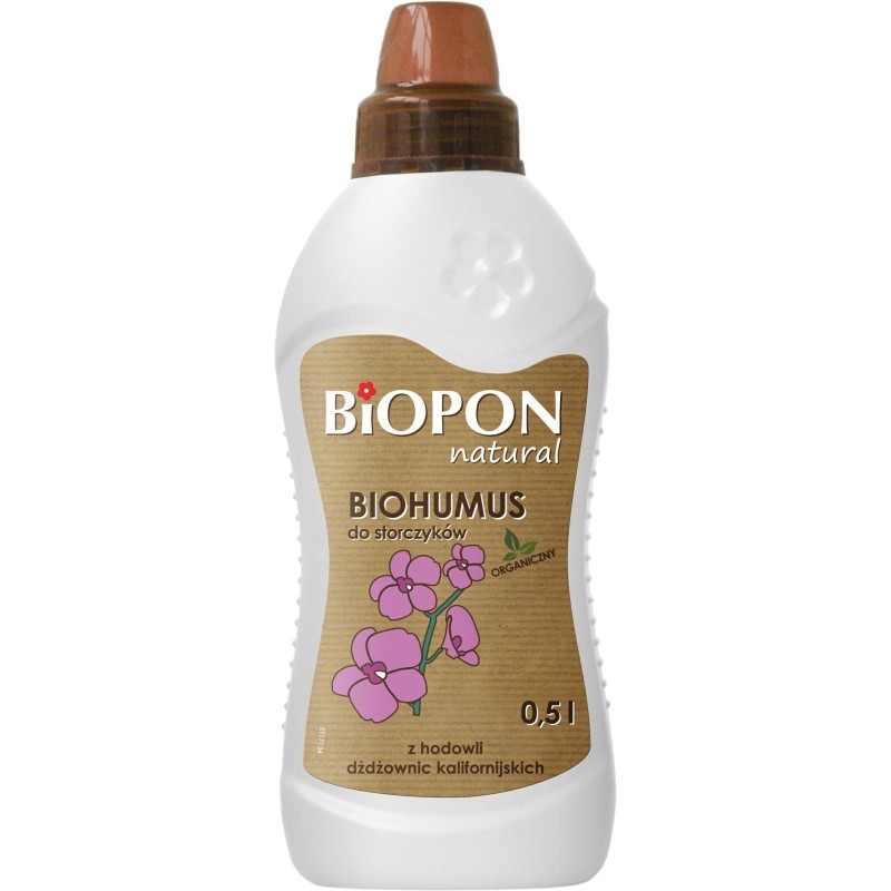 NAWÓZ BIOPON BIOHUMUS DO STORCZYKÓW 0.5l NATURAL