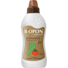 NAWÓZ BIOPON BIOHUMUS DO ZIÓŁ 0.5l WARZYW NATURAL