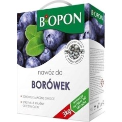 NAWÓZ BIOPON DO BORÓWEK 3kg KARTON