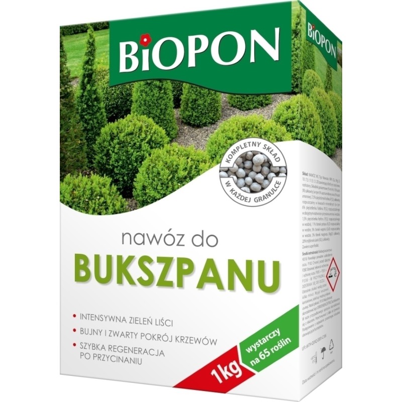 NAWÓZ BIOPON DO BUKSZPANU 1kg KARTON