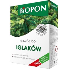 NAWÓZ BIOPON DO IGLAKÓW 1kg KARTON