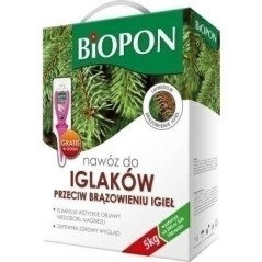 NAWÓZ BIOPON DO IGLAKÓW PBRĄZ.5kg KARTON