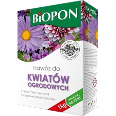 NAWÓZ BIOPON DO KWIATY OGRODOWE 1kg KARTON