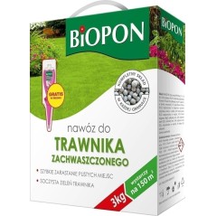 NAWÓZ BIOPON DO TRAW ZACHWASZCZONYCH 3kg KARTON