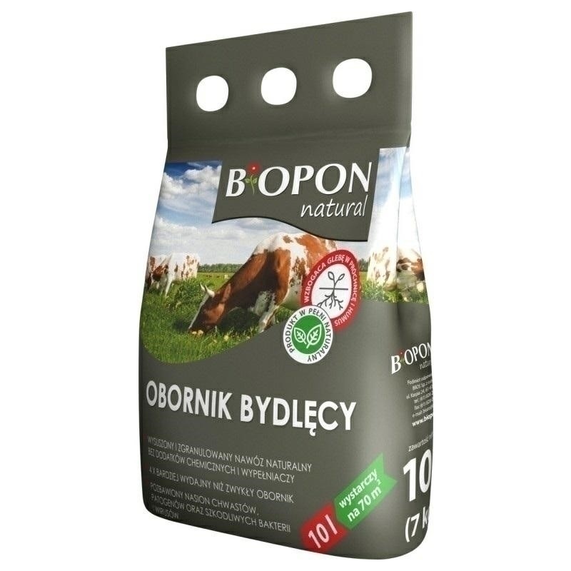 NAWÓZ BIOPON OBORNIK BYDLĘCY 10l NATURAL