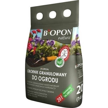 NAWÓZ BIOPON OBORNIK BYDLĘCY 20l NATURAL