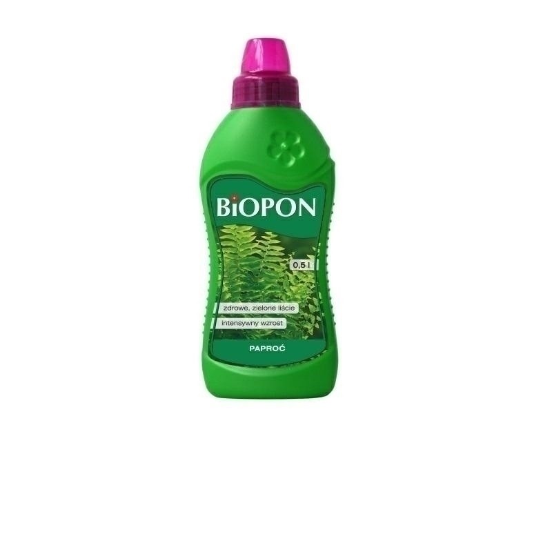 NAWÓZ BIOPON PŁYN DO PAPROCI 0.5l