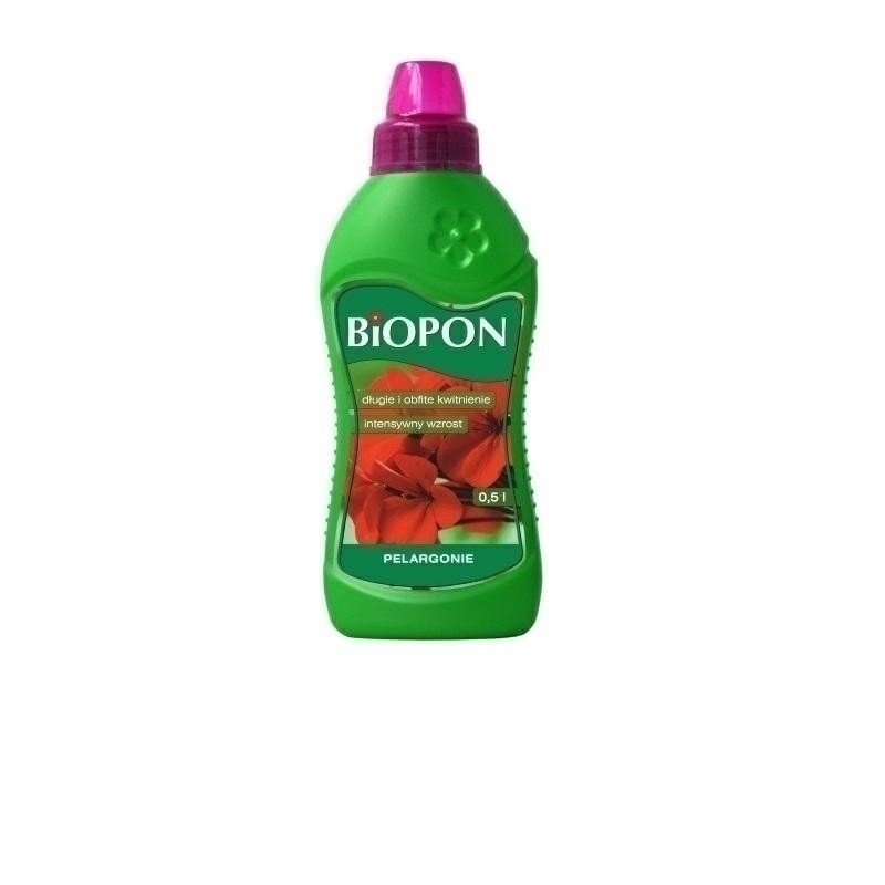 NAWÓZ BIOPON PŁYN DO PELARGONII 0.5l