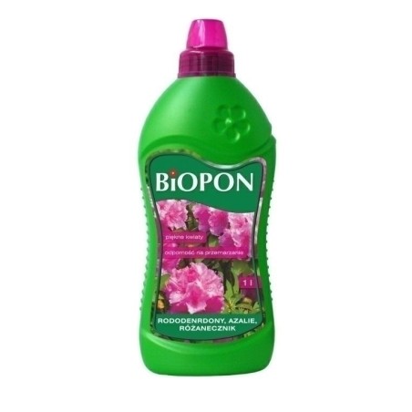 NAWÓZ BIOPON PŁYN DO RODODENDRONÓW 1l