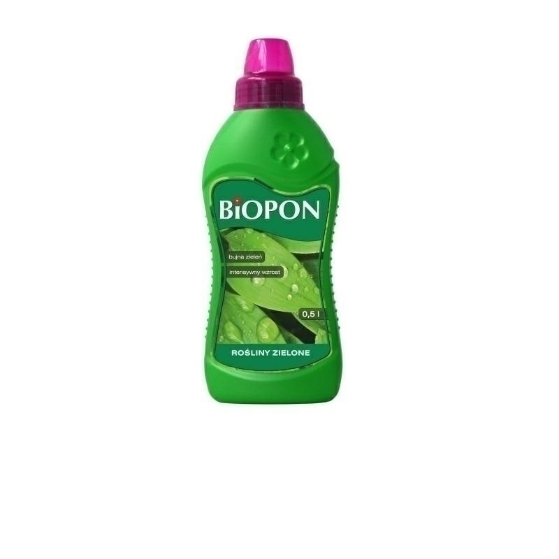 NAWÓZ BIOPON PŁYN DO ZIELONYCH 0.5l