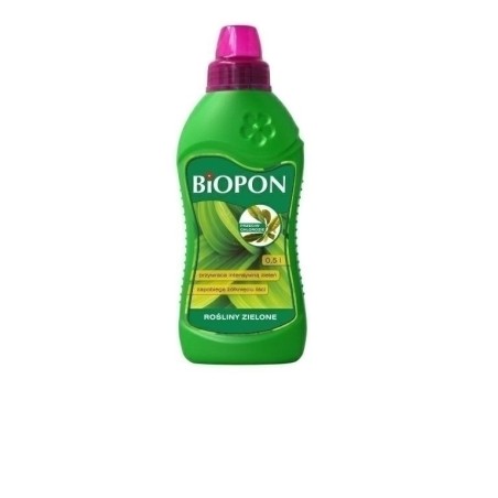 NAWÓZ BIOPON PŁYN PRZECIW CHLOROZIE 0.5l DO ROŚLIN ZIEL.