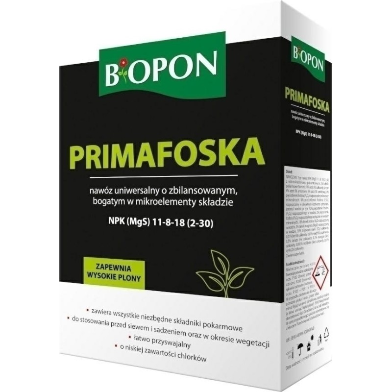 NAWÓZ BIOPON PRIMAFOSKA 1kg KARTON