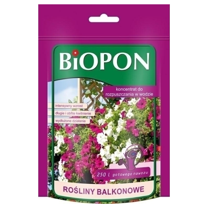 NAWÓZ BIOPON ROZP.DO BALKONOWYCH 250g