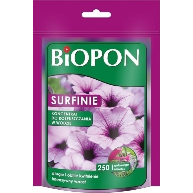 NAWÓZ BIOPON ROZP.DO SURFINII 250g