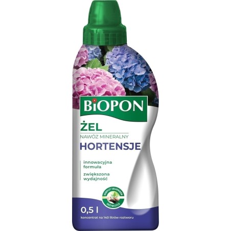 NAWÓZ BIOPON ŻEL DO HORTENSJI 0.5l