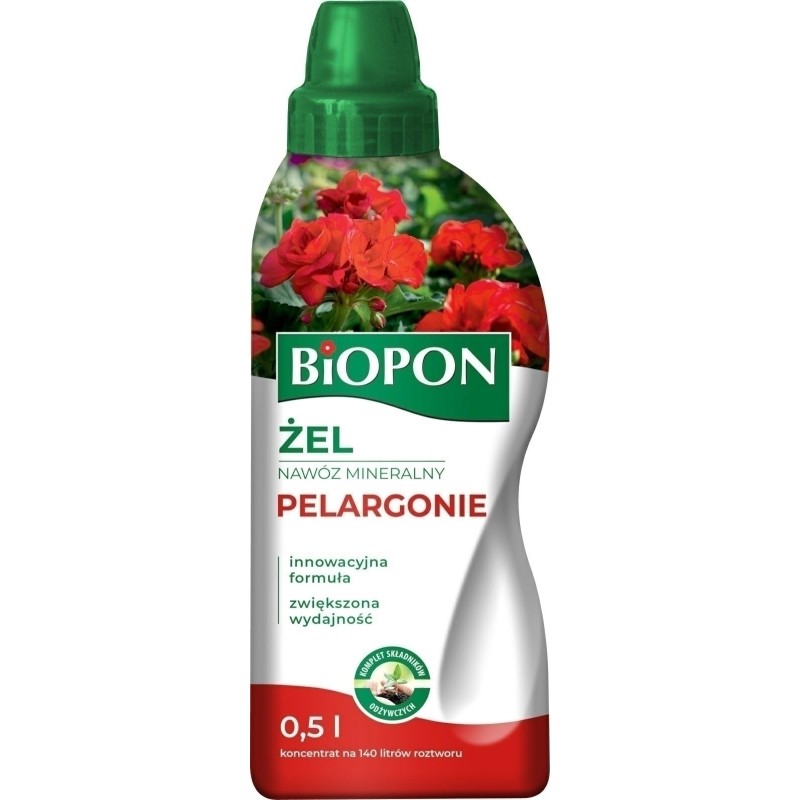 NAWÓZ BIOPON ŻEL DO PELARGONI 0.5l