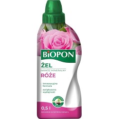 NAWÓZ BIOPON ŻEL DO RÓŻ 0.5l