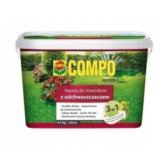 NAWÓZ COMPO DO TRAW UNIWERS 3w1 4.5kg NAWÓZ Z ODCHWASZCZACZEM