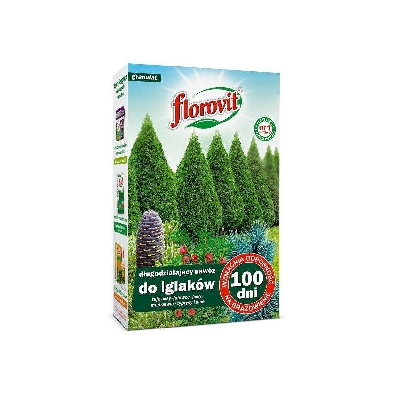NAWÓZ FLOROVIT 100 DNI DO IGLAKÓW 1kg (12)