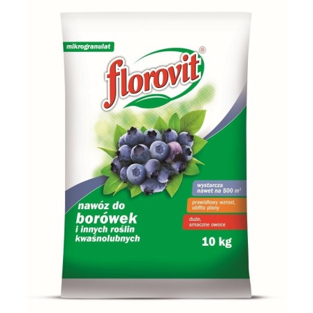 NAWÓZ FLOROVIT DO BORÓWEK 10kg WOREK