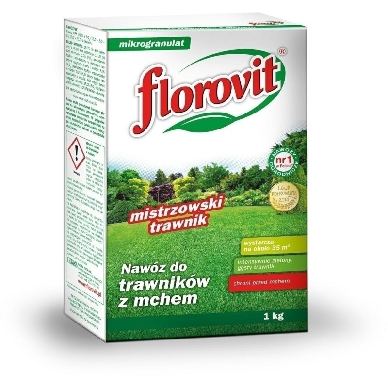 NAWÓZ FLOROVIT DO TRAW Z MCHEM 1kg KARTON