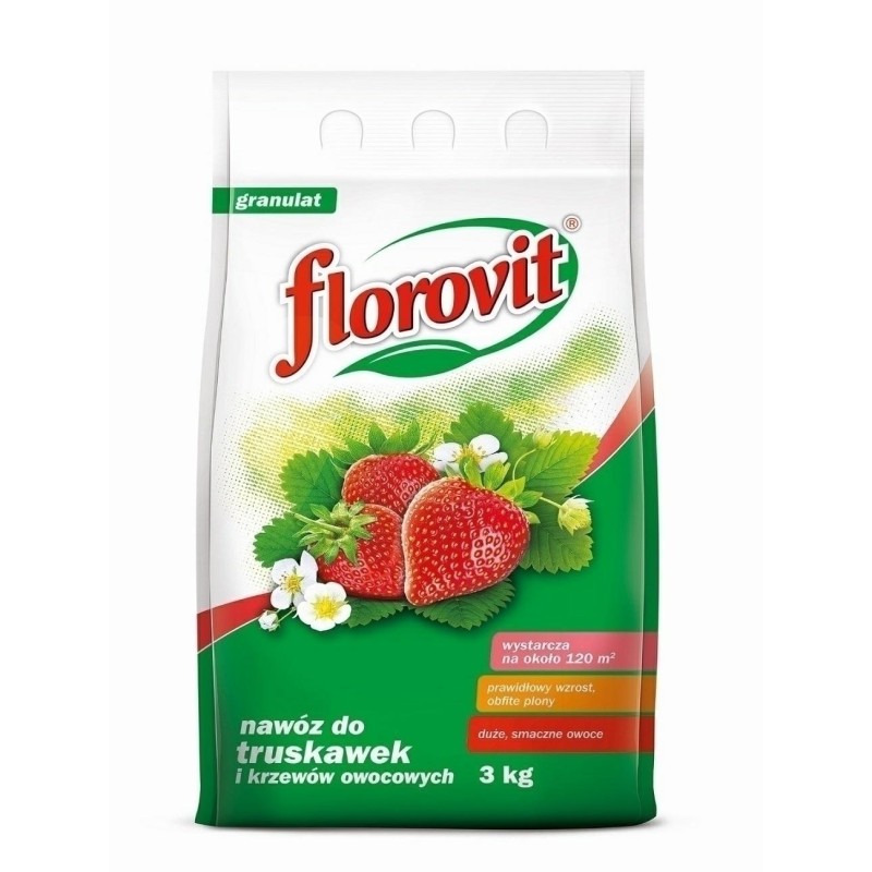 NAWÓZ FLOROVIT DO TRUSKAWEK 3kg WOREK